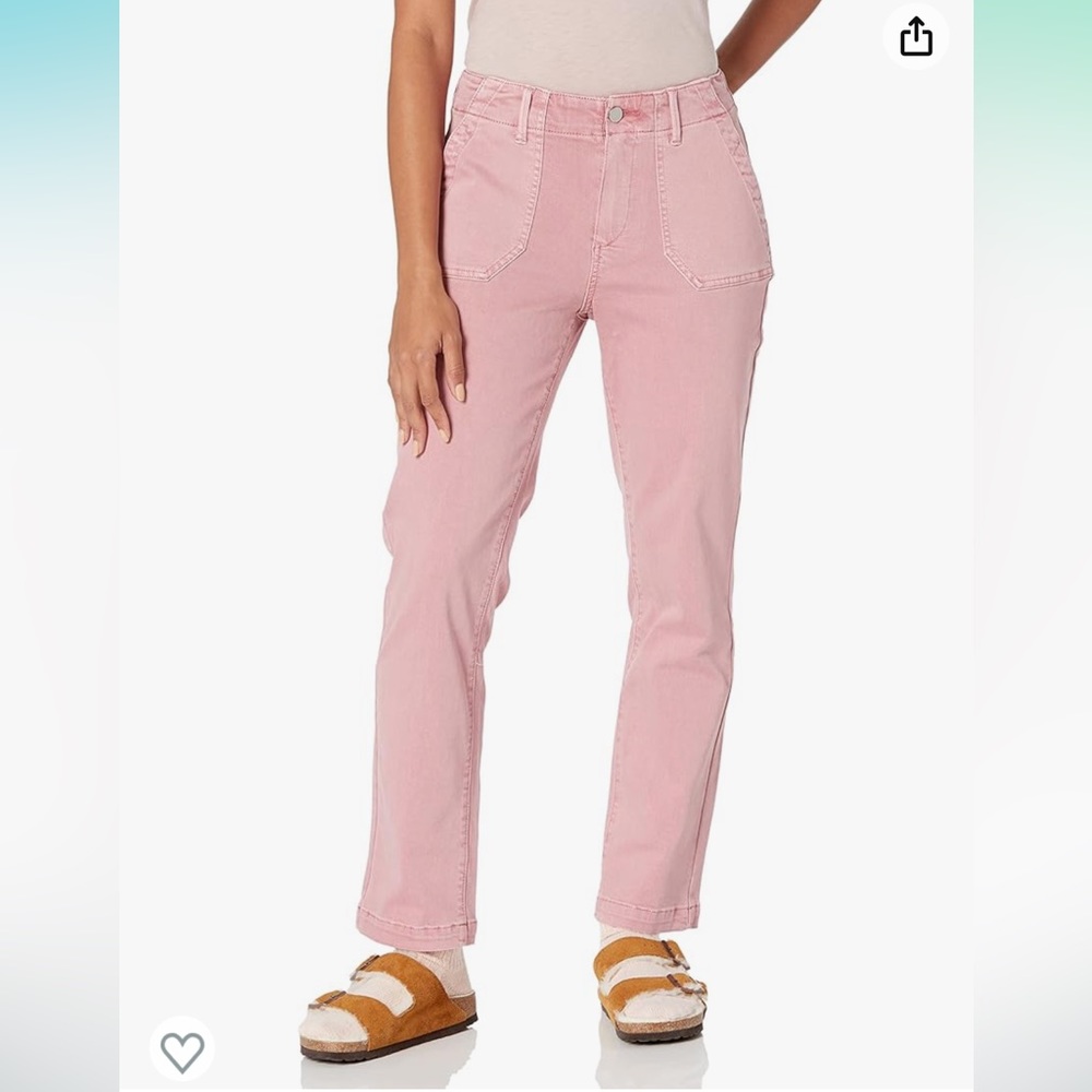 NWT PAIGE Pink Straight-Leg Women's Jeans